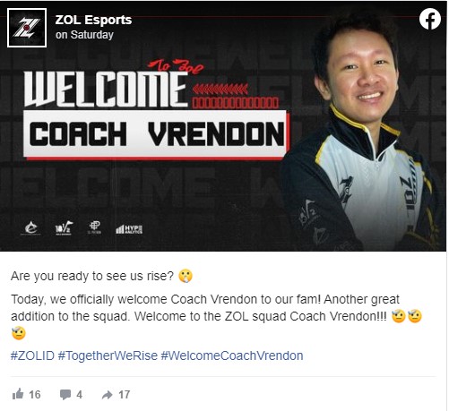 Coach Vrendon